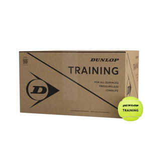 Dunlop Tennisbälle Training (drucklos) gelb Polybag 72er